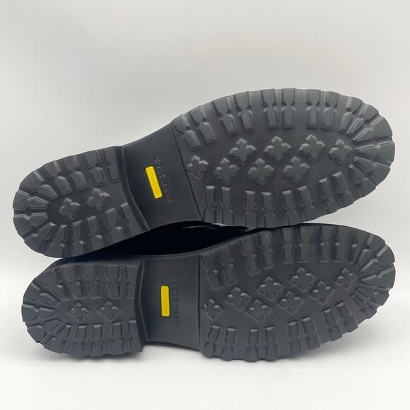 Cole Haan Womens Geneva Leather Loafer US 8.5 B EU 39 Black Lugged NIB - Picture 12 of 13